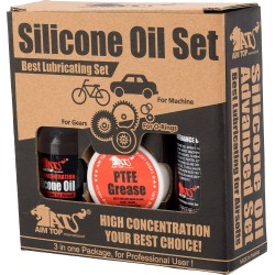 AIM Advanced Silicone Oil / Grease / Spray Set