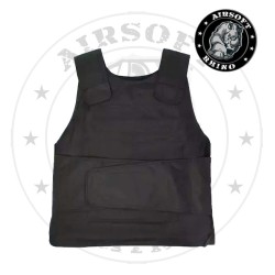 Chaleco Anticorte negro (Nylon)