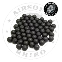 BBS Traumático  Cal .50 / Caucho negro / 100 unidades