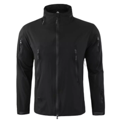 Corta viento tactico militar Black