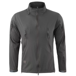 Corta viento tactico militar Gris