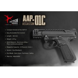 ACTION ARMY AAP-01C GBB PISTOL