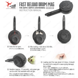 cargador drum para AAP-01/01C