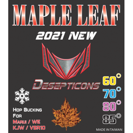 Maple Leaf Decepticons V2 Hop Up TM/WE GBB Pistol & VSR-10
