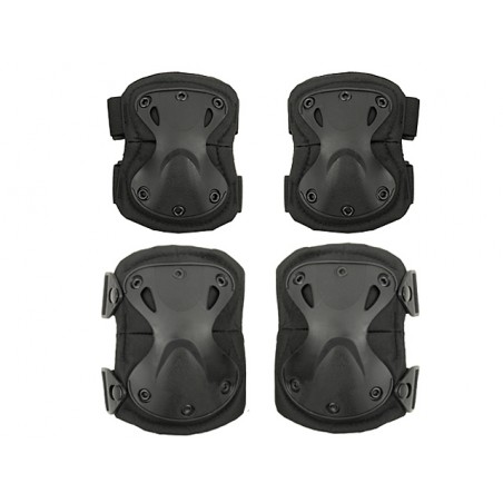 SET DE RODILLERAS Y CODERAS TACTICAS