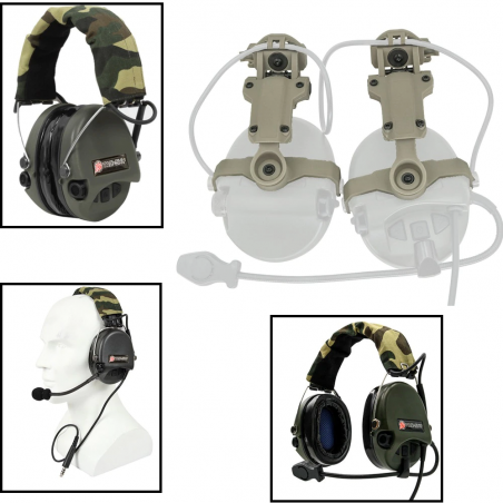 TAC-SKY adaptador sordin para cascos sistema ARC (0086)